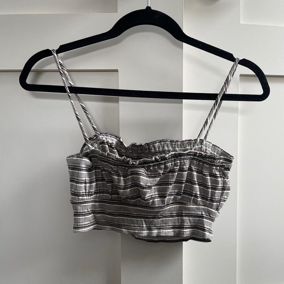 Pacsun striped cropped tank - Picture 2 of 2